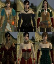 The Witcher Pack at nexusmods brings some Witcher fashion to Ferelden.