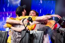 Rouge Et Au celebrating their victory