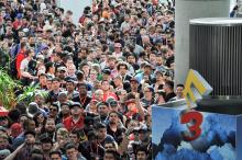 It's wall to wall people at E3