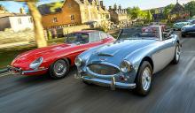 Get ready to ride through Britain in some classic British racers. Enjoy the scenery.