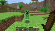 Creepers were initially pigs, until the model got messed up.